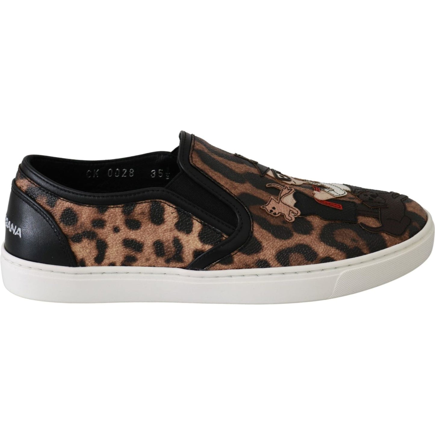 Dolce & Gabbana Chic Leopard Print Loafers for Elegant Comfort Dolce & Gabbana