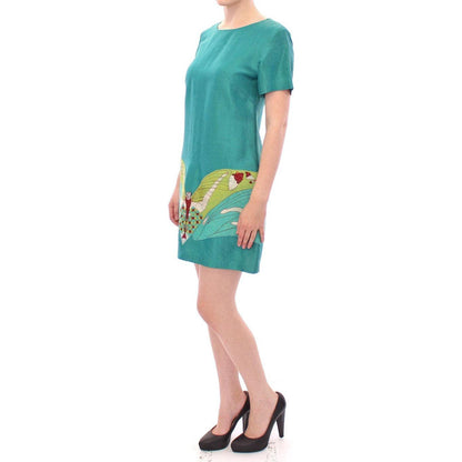 Lanre Da Silva Ajayi Green Above Knee Mini Dress