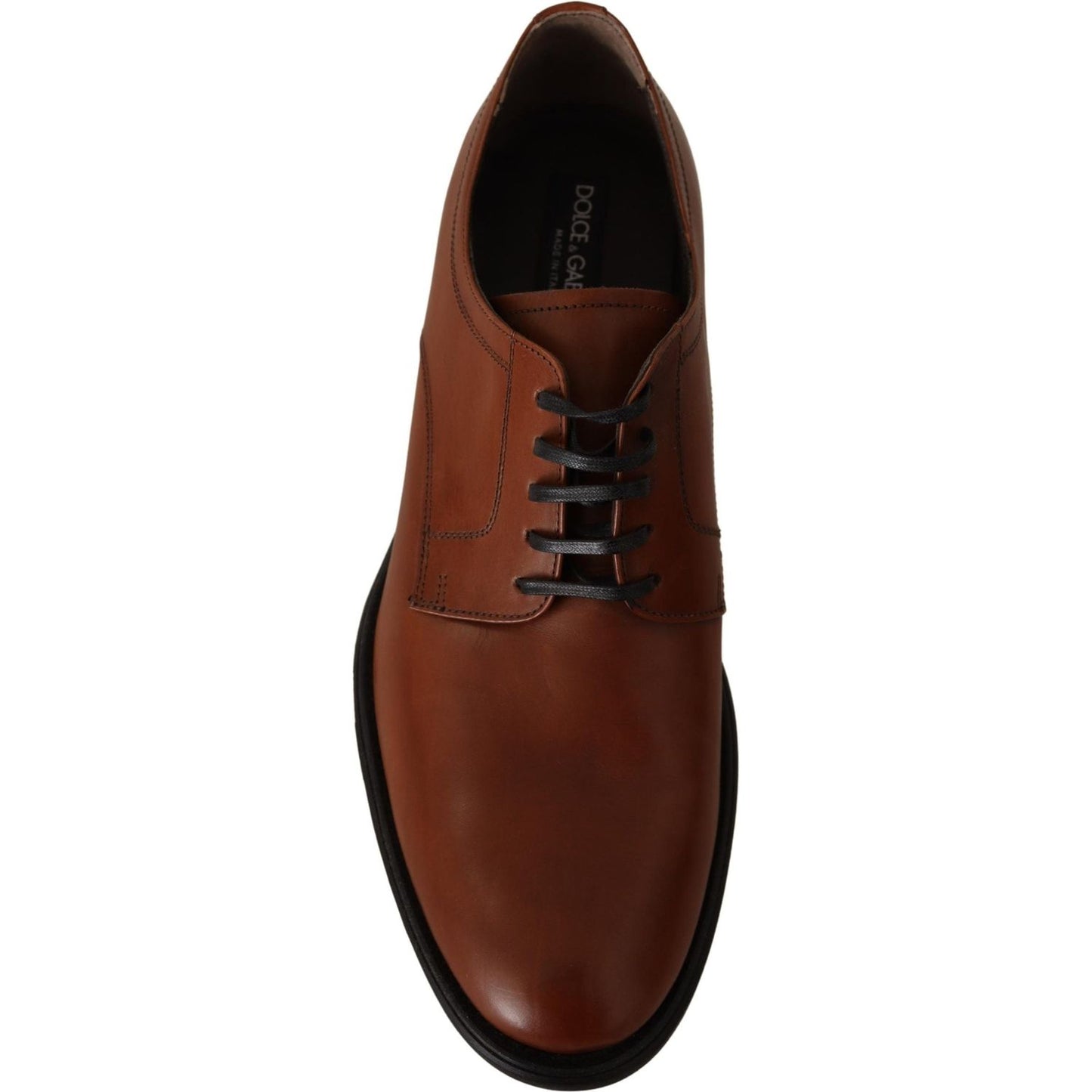 Dolce & Gabbana Elegant Brown Derby Formal Shoes Dolce & Gabbana