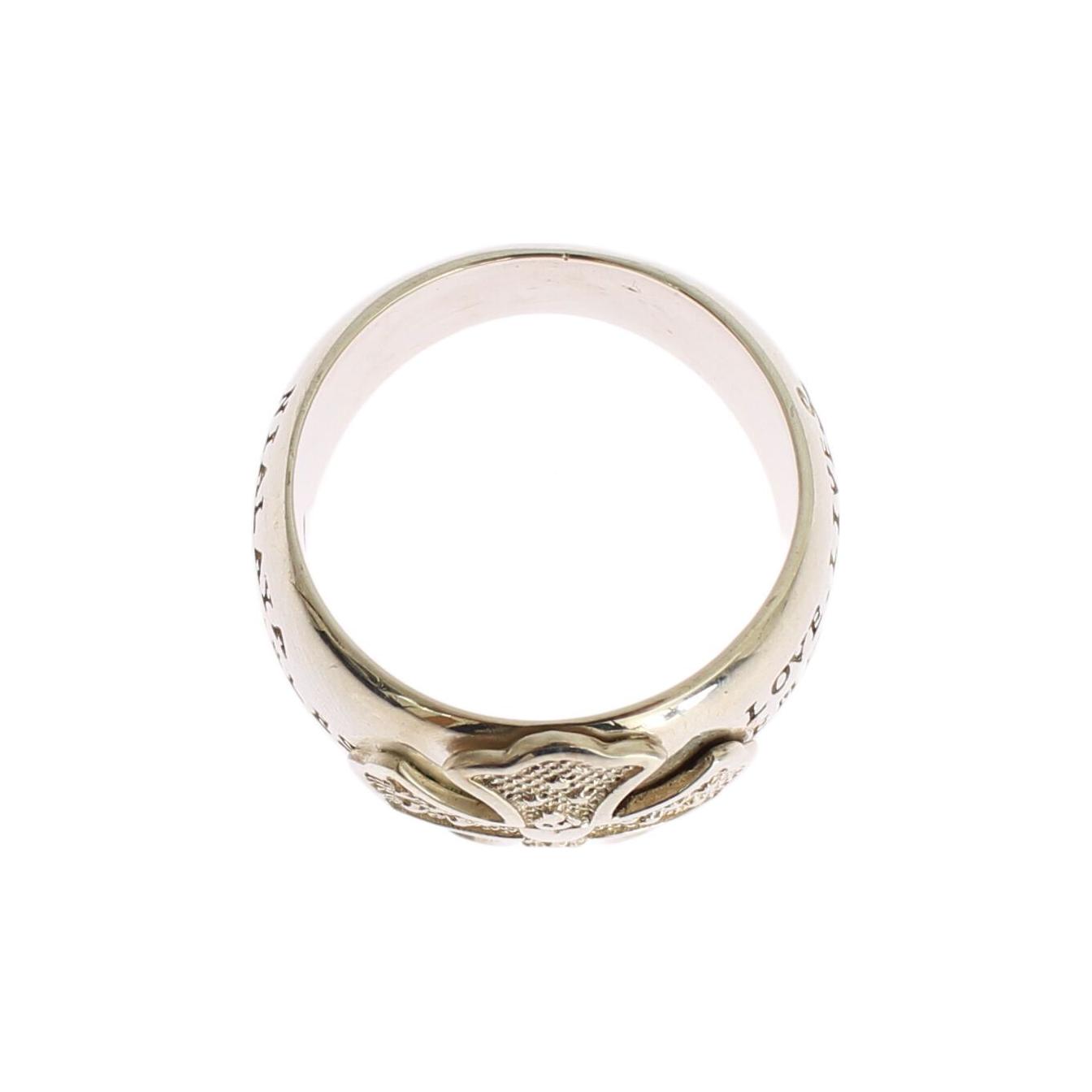 Nialaya Elegant Sterling Silver Statement Ring Nialaya