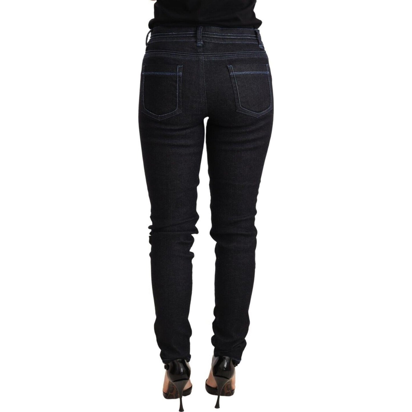 Acht Sleek Low Waist Skinny Denim Jeans & Pants Acht