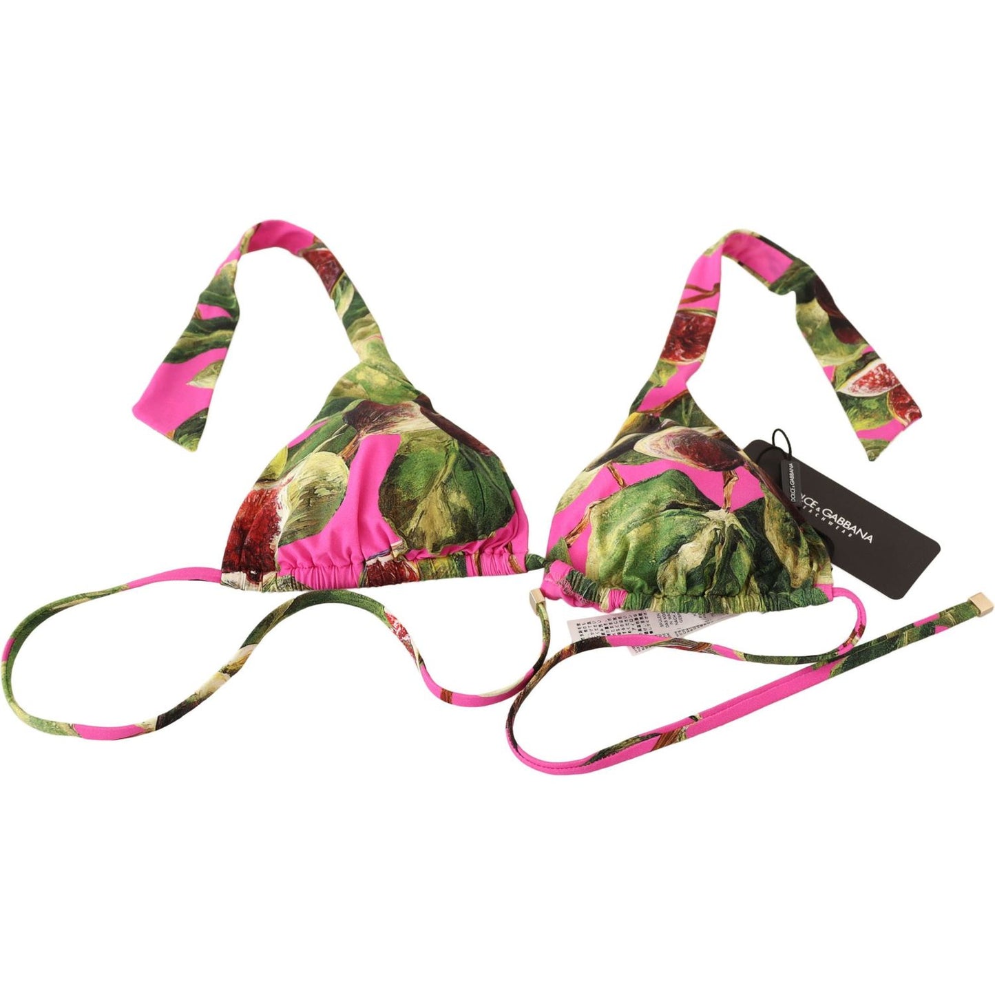 Dolce & Gabbana Chic Floral Bikini Top Dolce & Gabbana