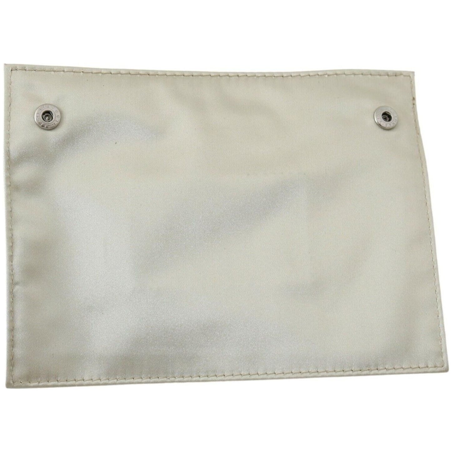 WAYFARER Elegant White Fabric Coin Wallet WOMAN WALLETS WAYFARER