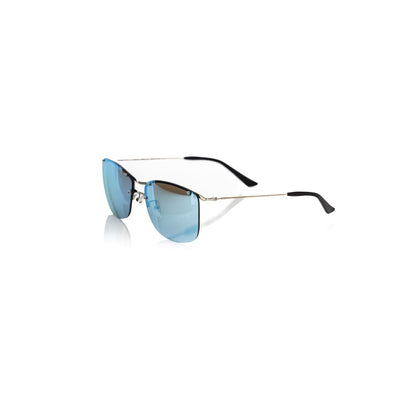 Frankie Morello Silver Metallic Men Sunglasses 1728,67345744032,Accessories,Frankie Morello,Glasses and Sunglasses - Accessories,Men,New with tags,Silver,Sunglasses,Sunglasses - Glasses and Sunglasses - Accessories,Sunglasses for Men - Sunglasses