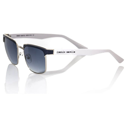 Frankie Morello Black Metallic Fiber Men Sunglass 1728,67345744032,Accessories,Black,Frankie Morello,Glasses and Sunglasses - Accessories,Men,New with tags,Sunglasses,Sunglasses - Glasses and Sunglasses - Accessories,Sunglasses for Men - Sunglasses