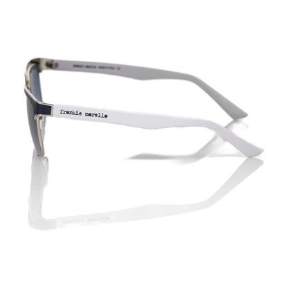 Frankie Morello Black Metallic Fiber Men Sunglass 1728,67345744032,Accessories,Black,Frankie Morello,Glasses and Sunglasses - Accessories,Men,New with tags,Sunglasses,Sunglasses - Glasses and Sunglasses - Accessories,Sunglasses for Men - Sunglasses