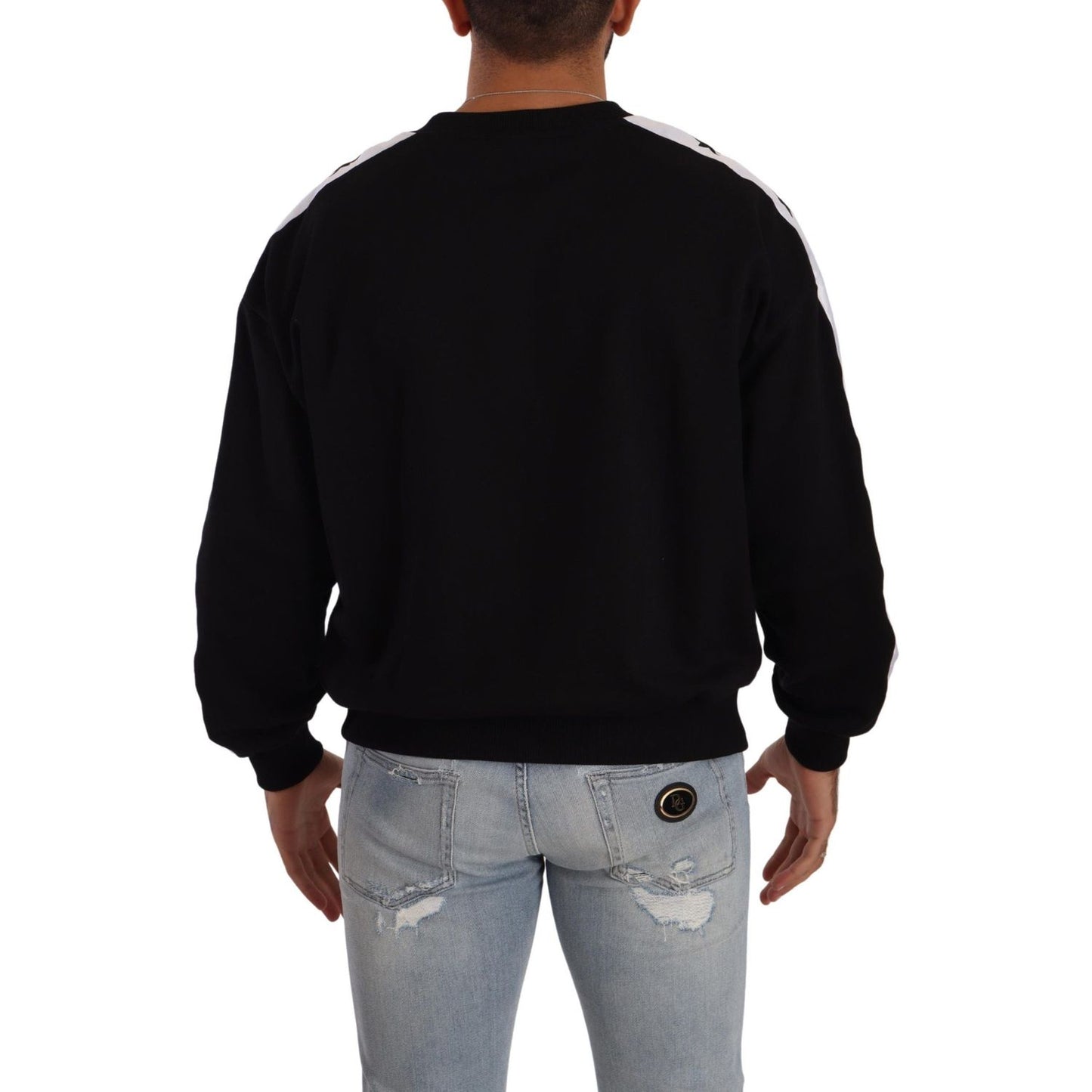 Dolce & Gabbana Elegant Crown 1984 Crewneck Sweater Dolce & Gabbana