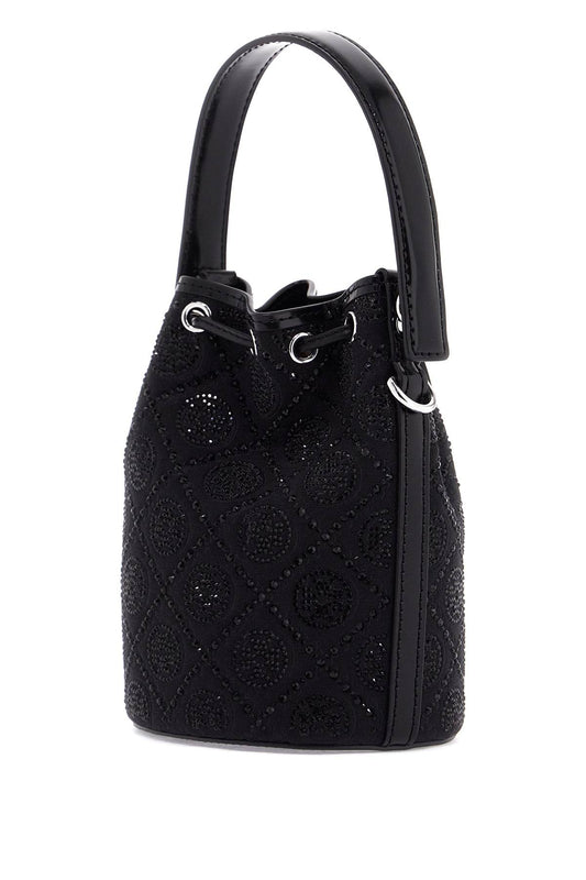 Tory Burch monogram t bucket bag with rhinestones Handbag Tory Burch