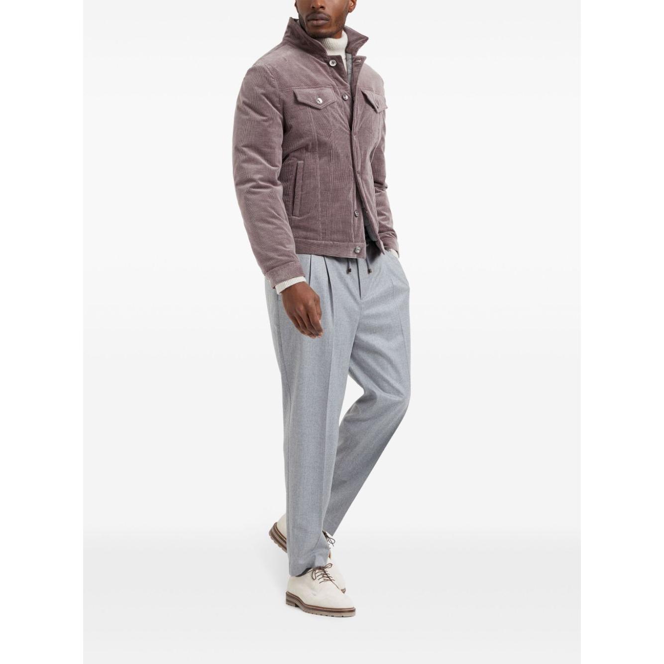 Brunello Cucinelli Trousers Light Grey Trousers Brunello Cucinelli