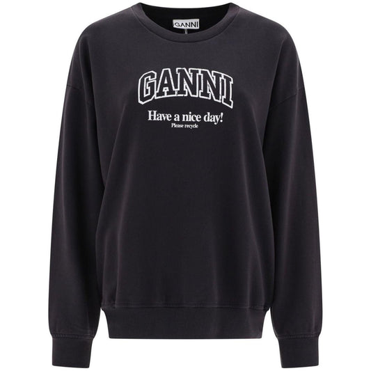 GANNI Sweaters Grey Topwear Ganni