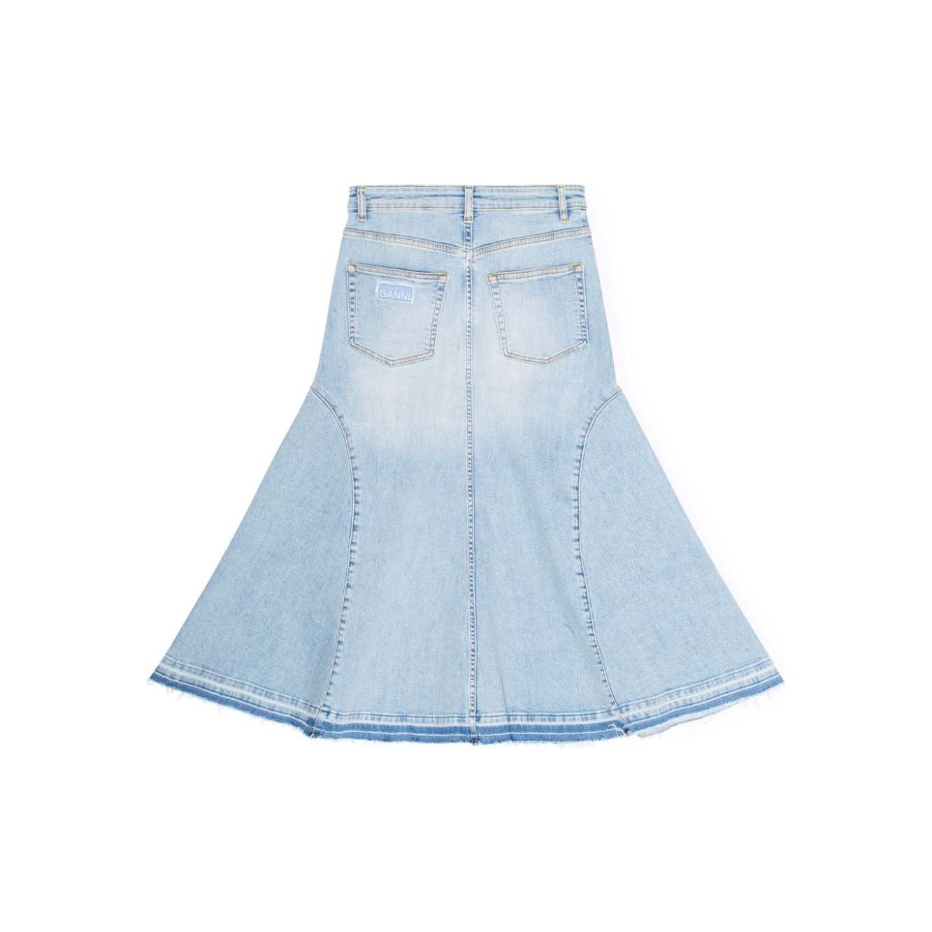 GANNI Skirts Clear Blue Skirts Ganni