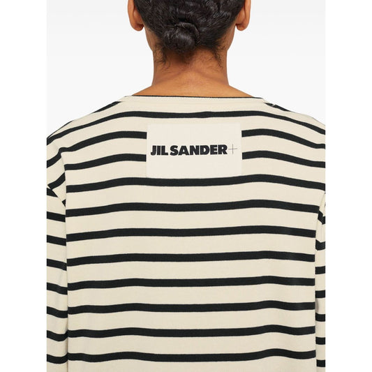 Jil Sander Plus JIL SANDER PLUS T-shirts and Polos Beige Topwear Jil Sander Plus