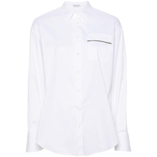 Brunello Cucinelli Shirts White Shirts Brunello Cucinelli