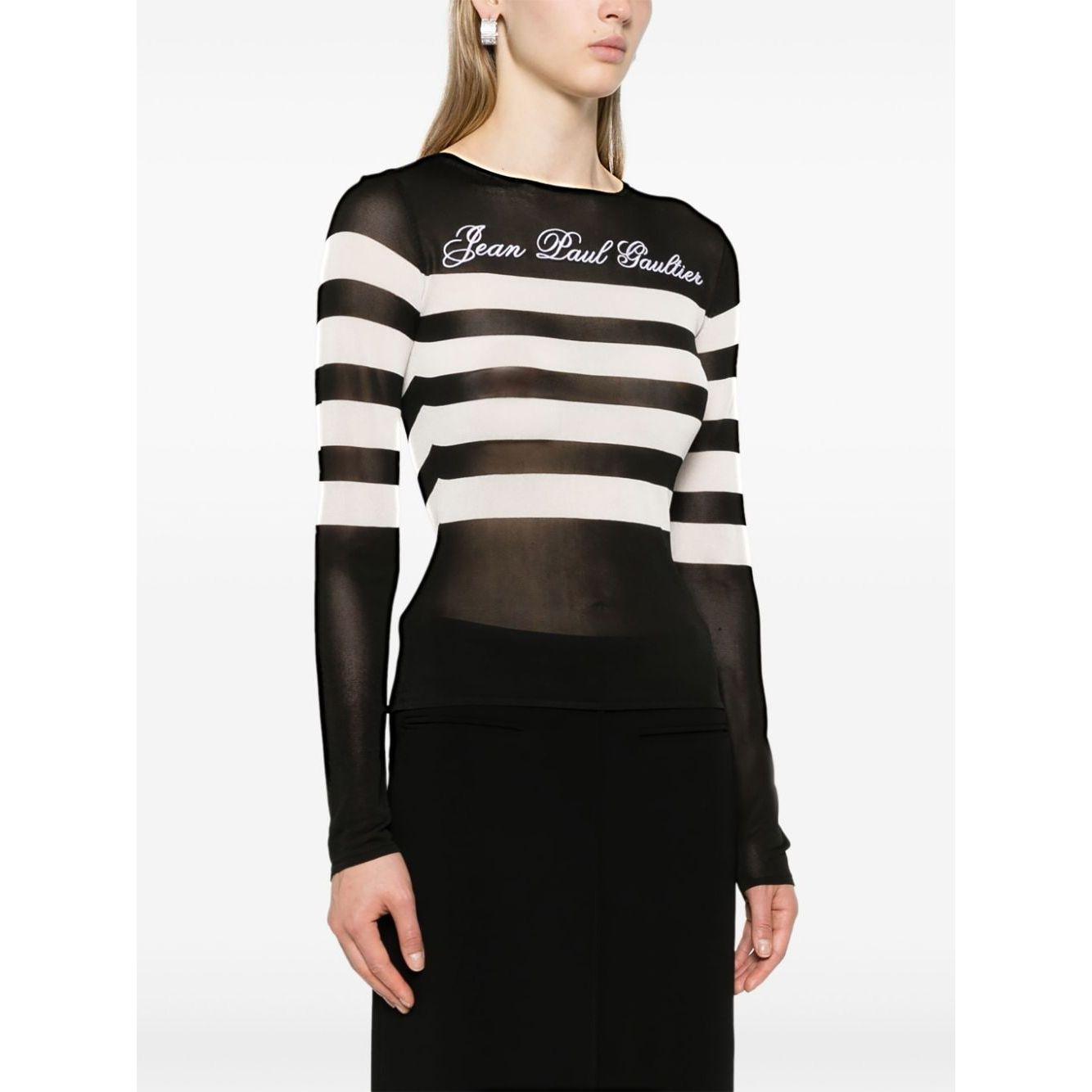 JEAN PAUL GAULTIER Top Black Topwear Jean Paul Gaultier