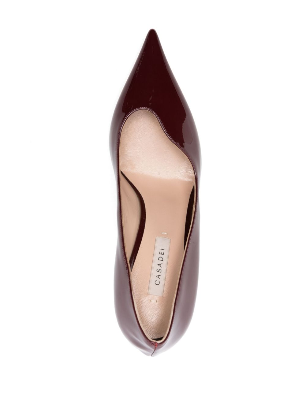 Casadei With Heel Bordeaux High Heel Casadei