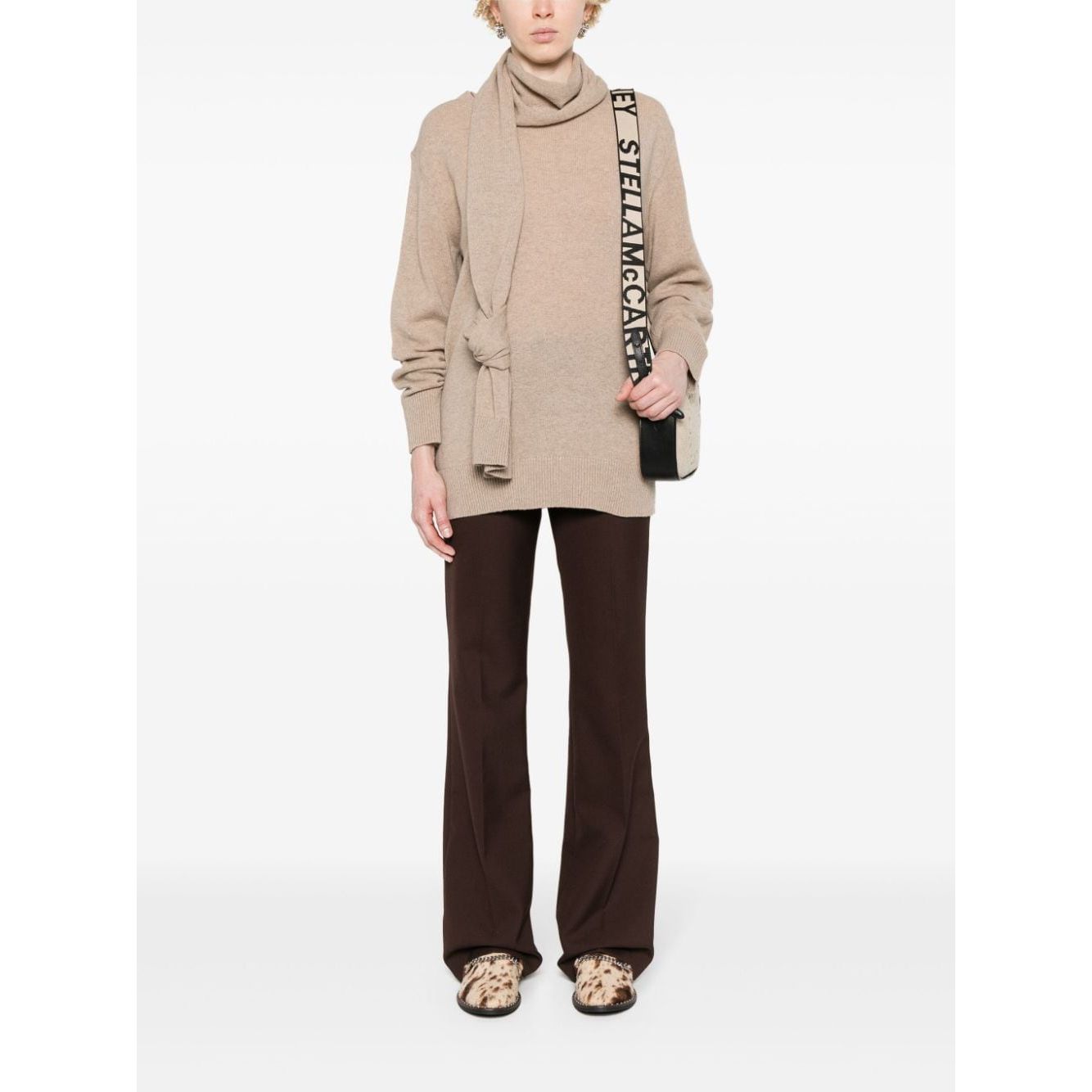 Stella McCartney Sweaters Beige Topwear Stella McCartney