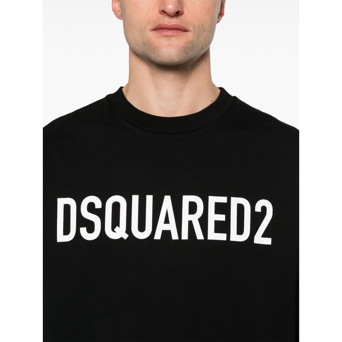 Dsquared2 T-shirts and Polos Black Topwear Dsquared2