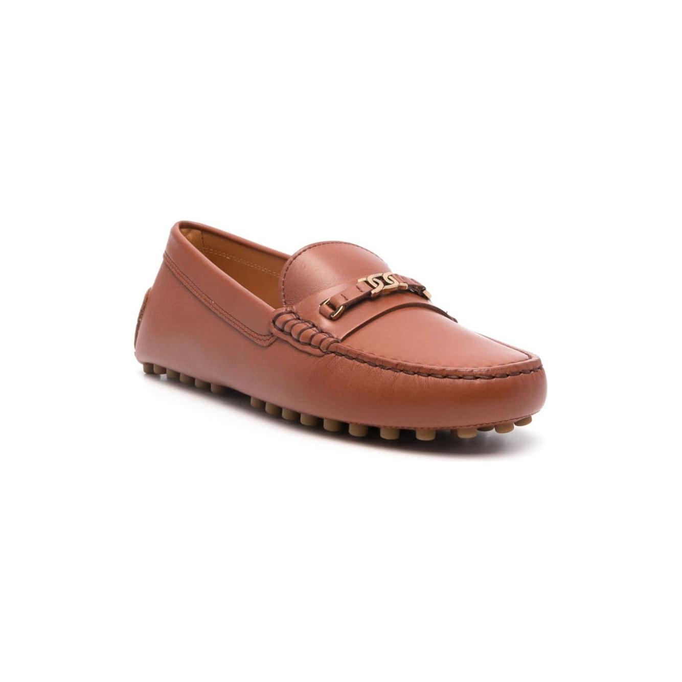 Tod's Flat shoes Leather Brown Moccasins Tod'S