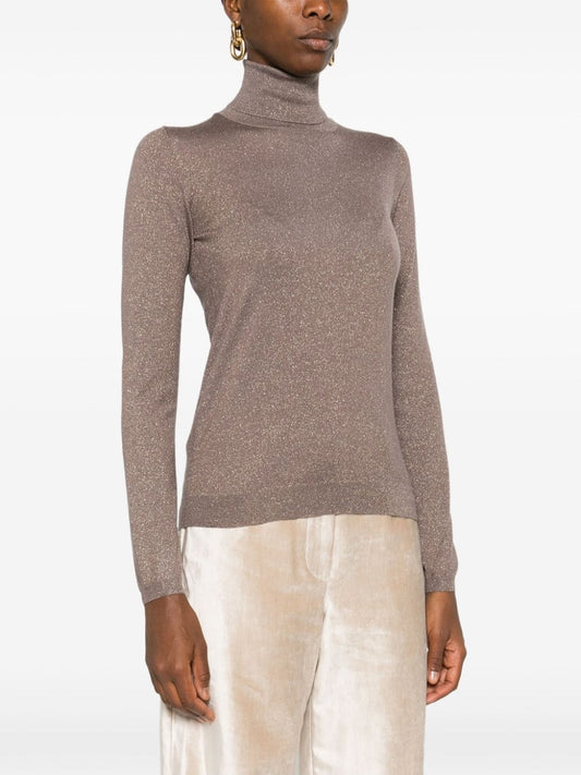 Brunello Cucinelli Sweaters Beige Topwear Brunello Cucinelli