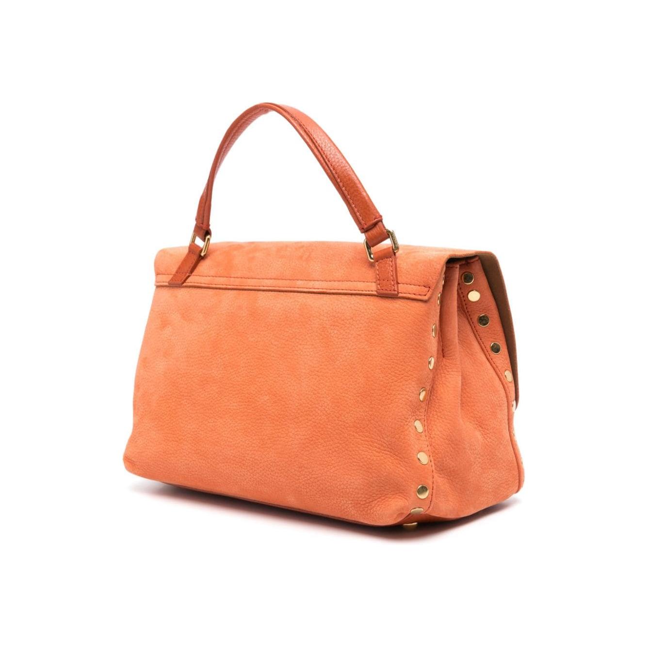 Zanellato light orange leather pebbled Bag Handbag Zanellato