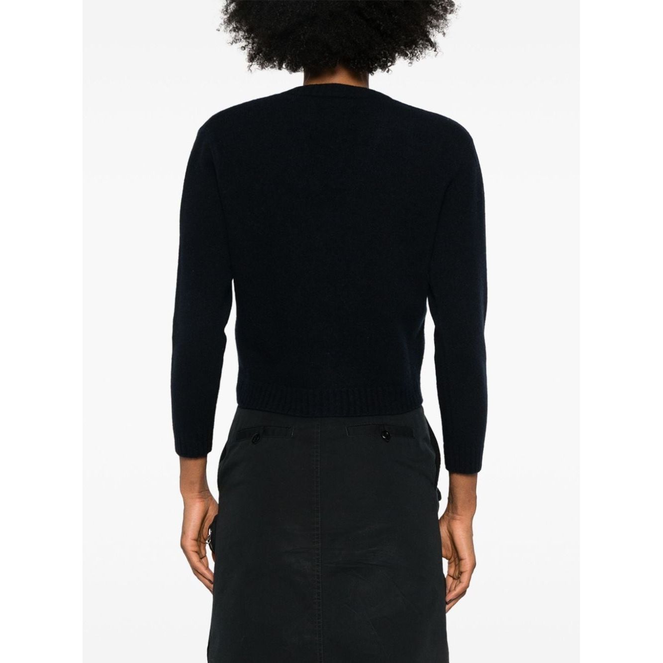 Maison Margiela Sweaters Black Topwear Maison Margiela