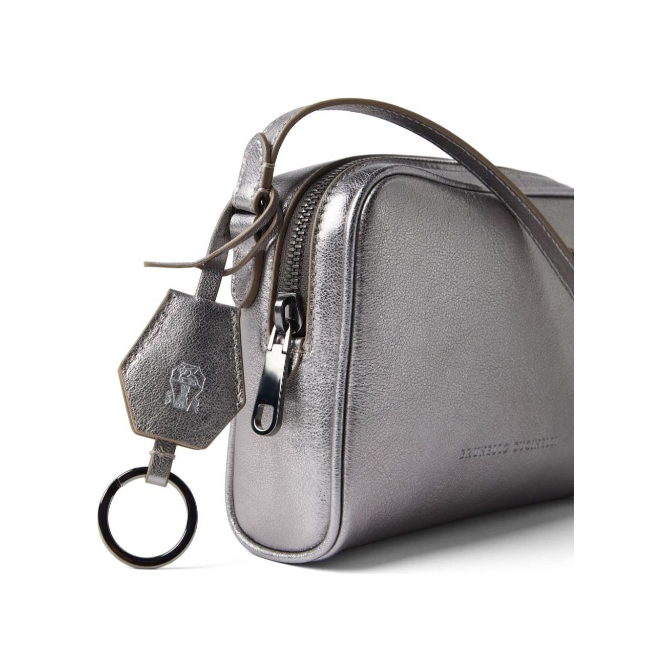 Brunello Cucinelli Bags.. Silver Shoulder Brunello Cucinelli