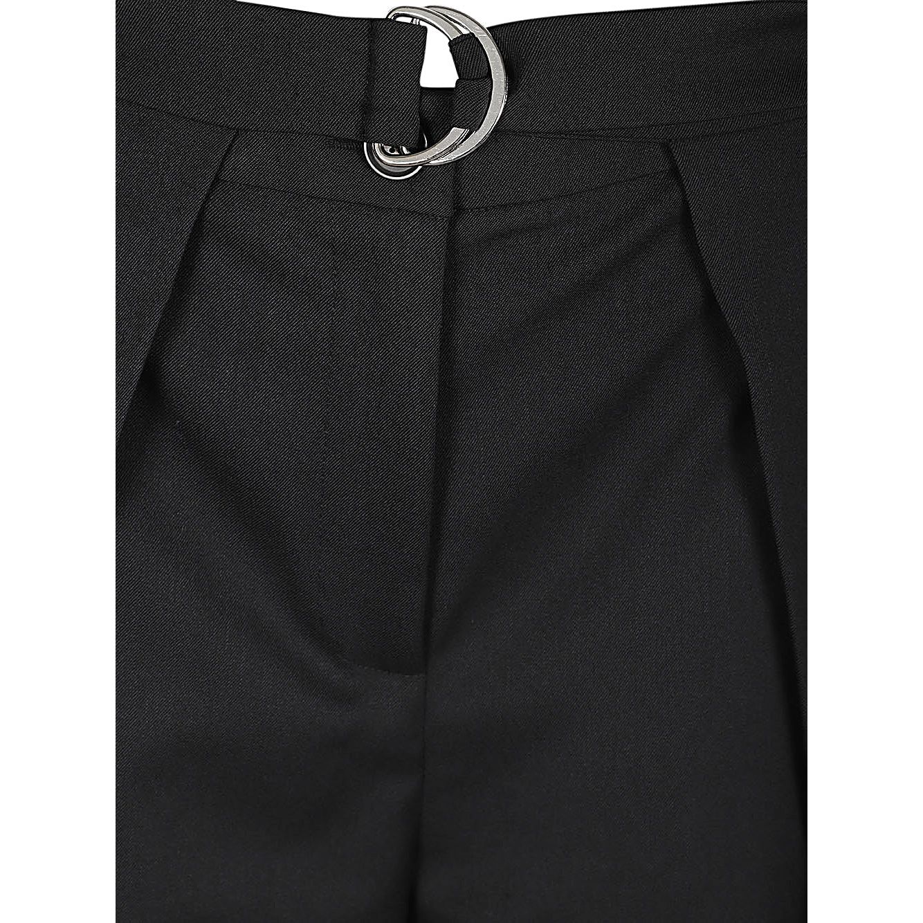 Erika Cavallini Semi-Couture Trousers Black Trousers Erika Cavallini Semi-Couture