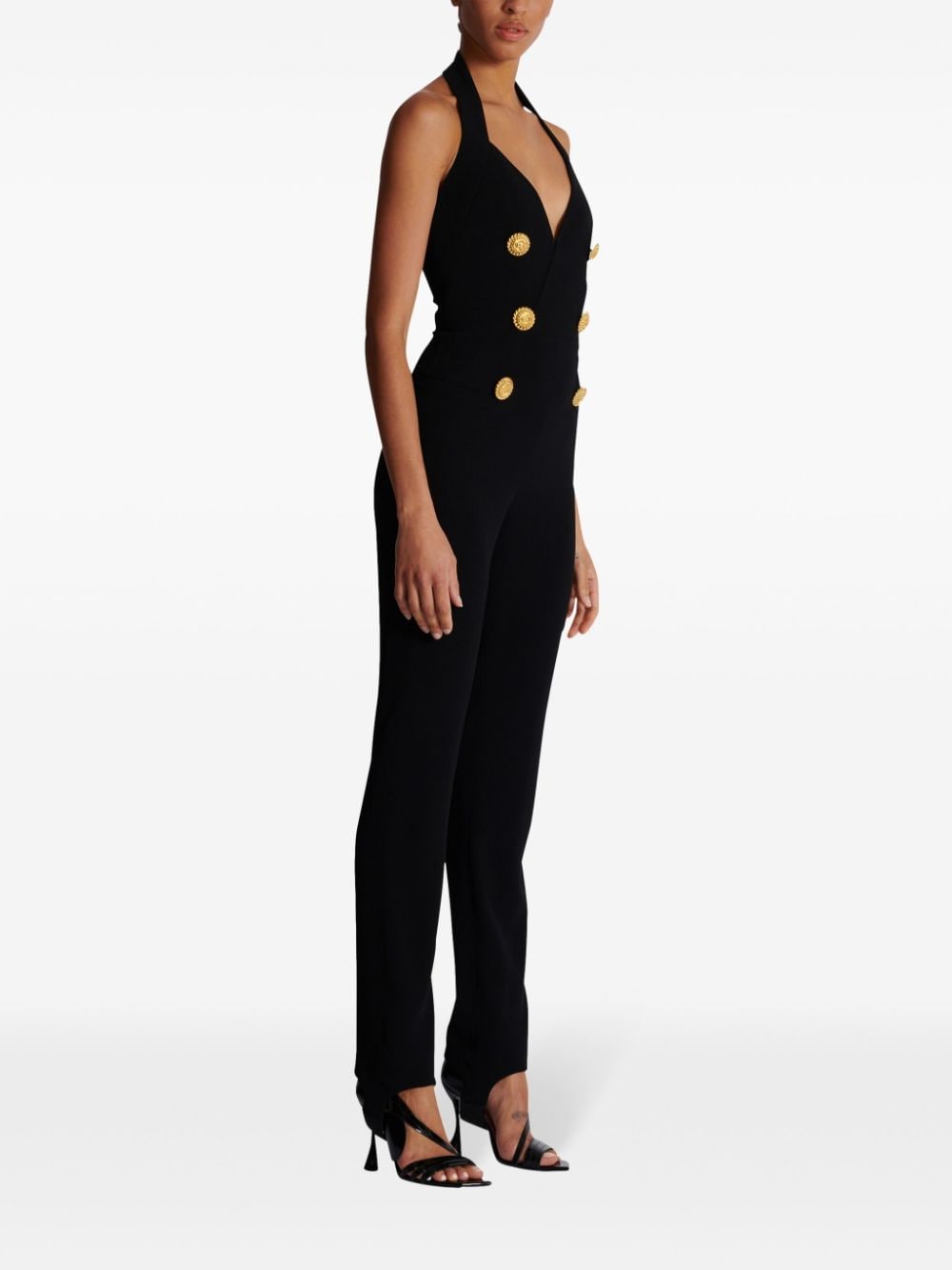 Balmain Dresses Black Jumpsuits Balmain