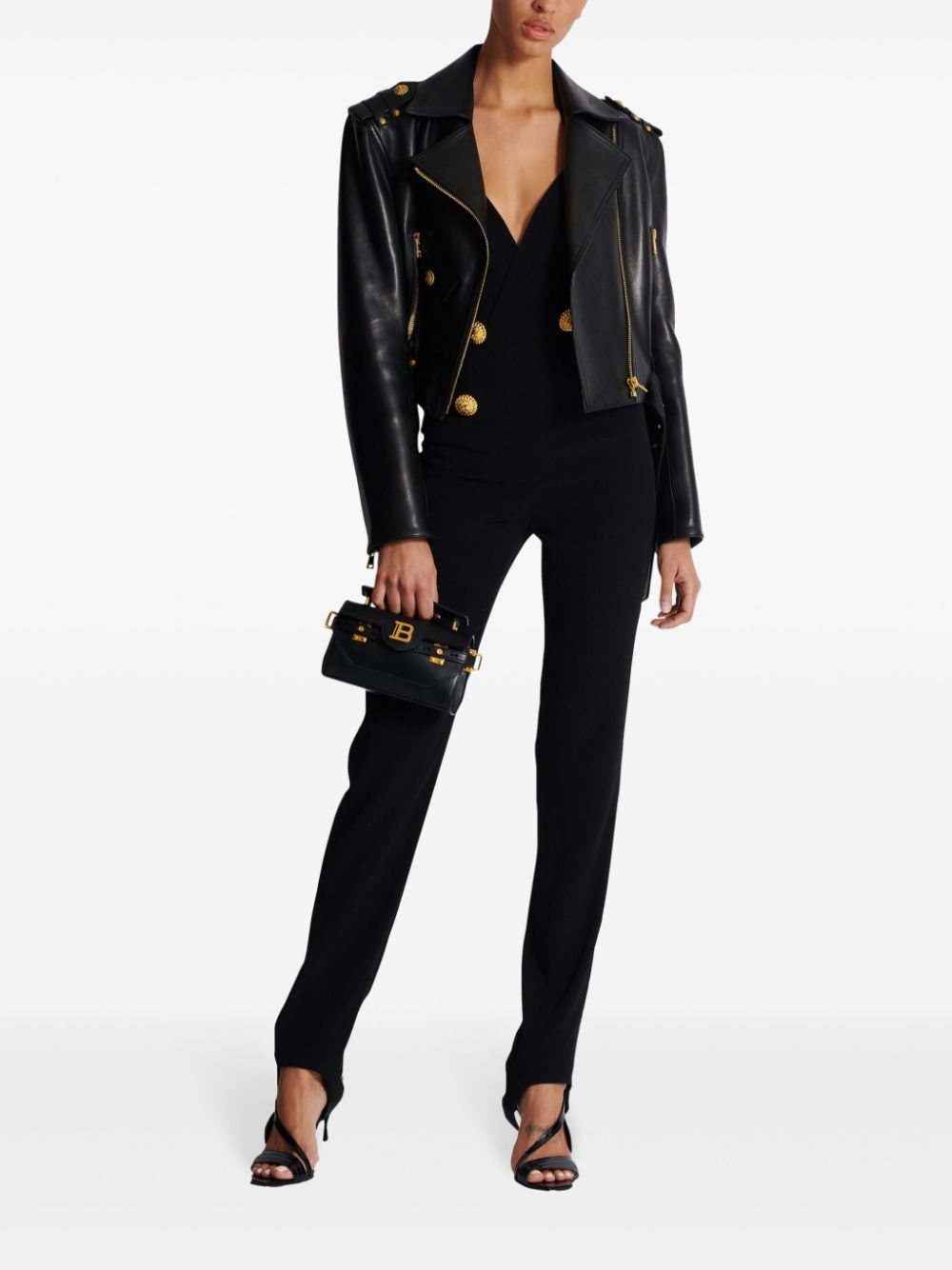 Balmain Dresses Black Jumpsuits Balmain