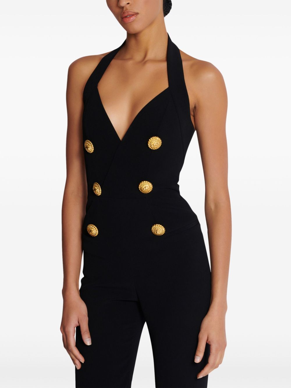 Balmain Dresses Black Jumpsuits Balmain