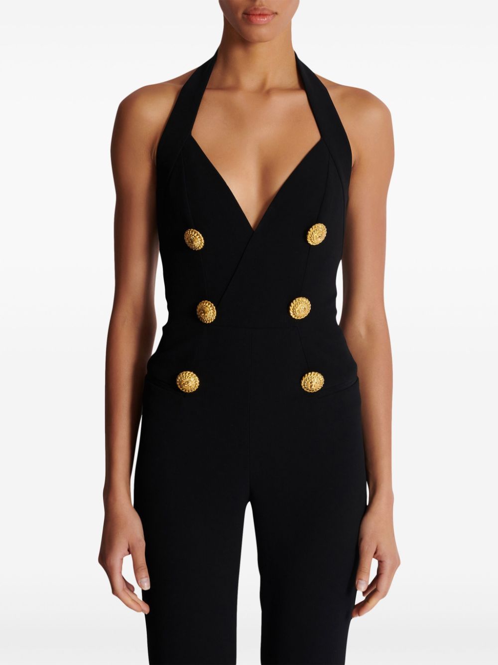 Balmain Dresses Black Jumpsuits Balmain