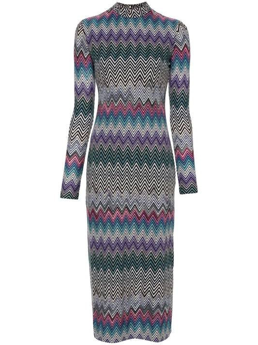 Missoni Dresses Clear Blue