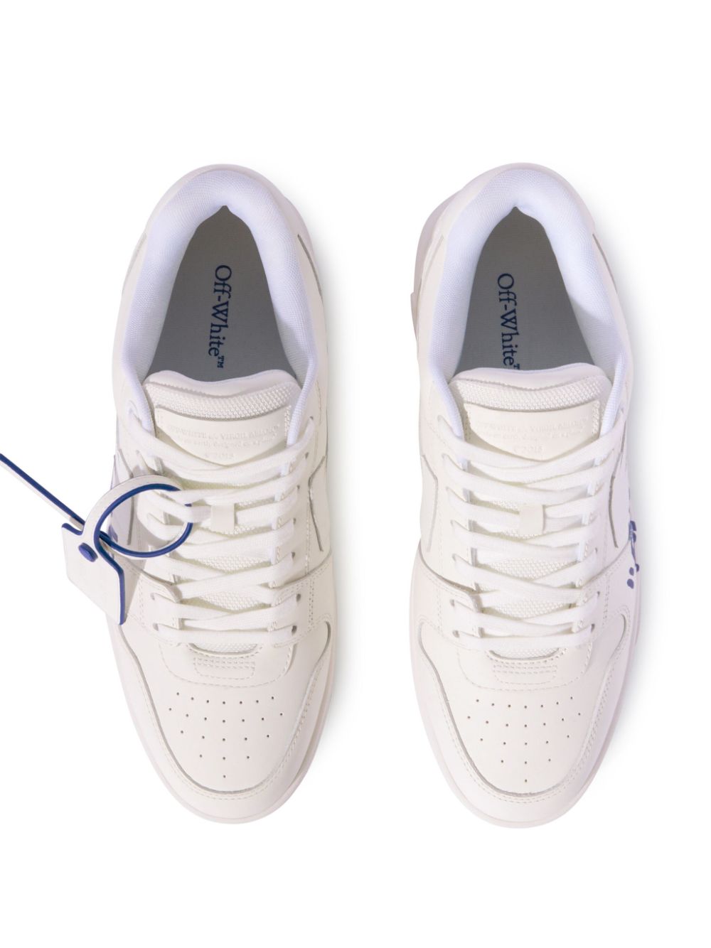 Off-White Leather Men Sneakers White Sneakers Off White