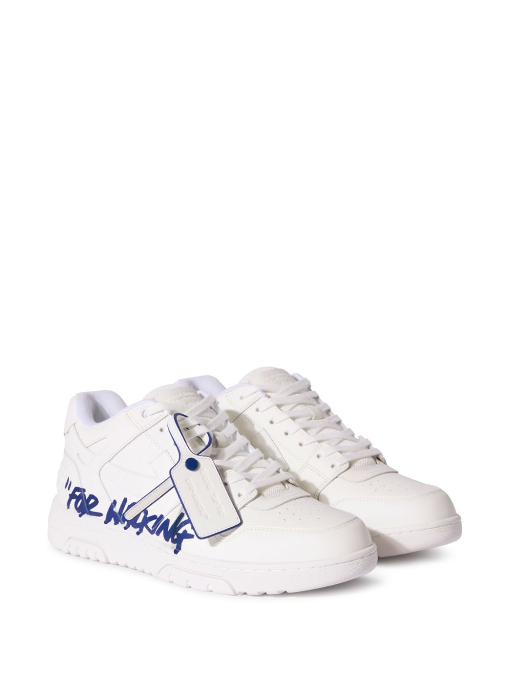 Off-White Leather Men Sneakers White Sneakers Off White