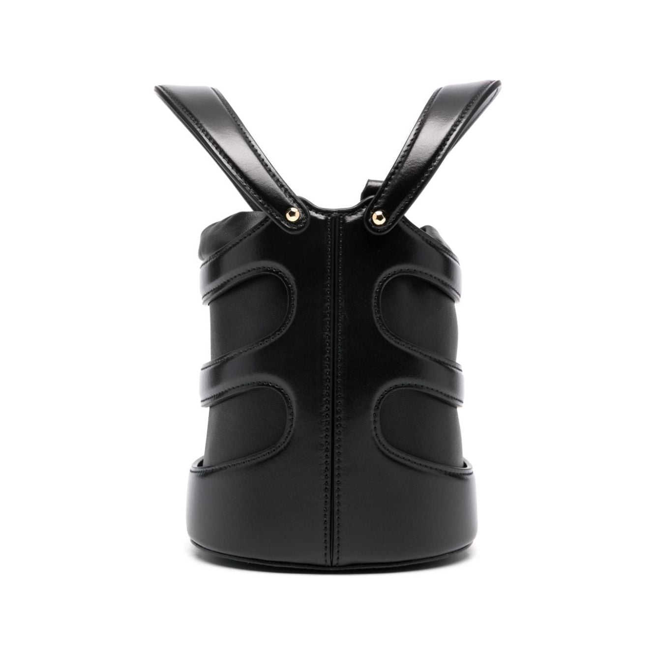 Alexander McQueen caged design nappa leather Bucket Bag Shoulder Alexander Mcqueen