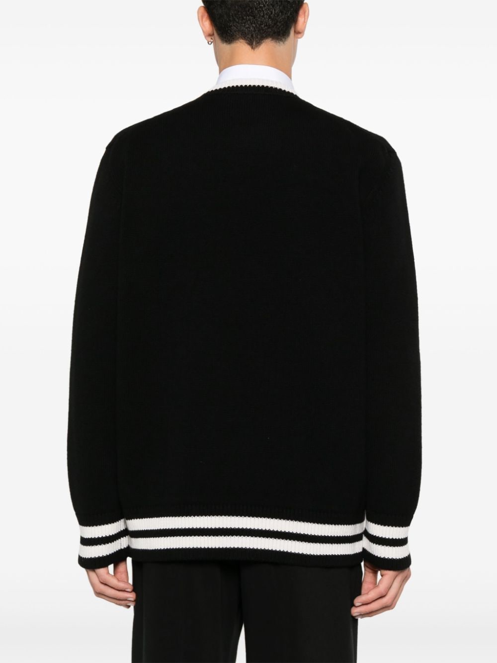 Alexander McQueen Sweaters Black Topwear Alexander Mcqueen