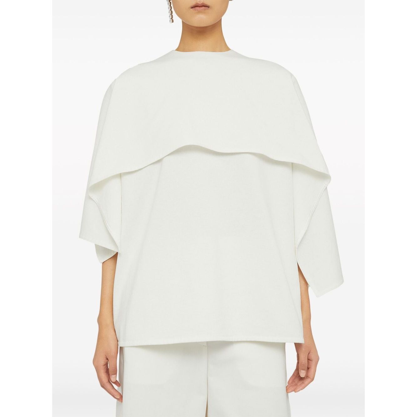 Jil Sander T-shirts and Polos White Topwear Jil Sander