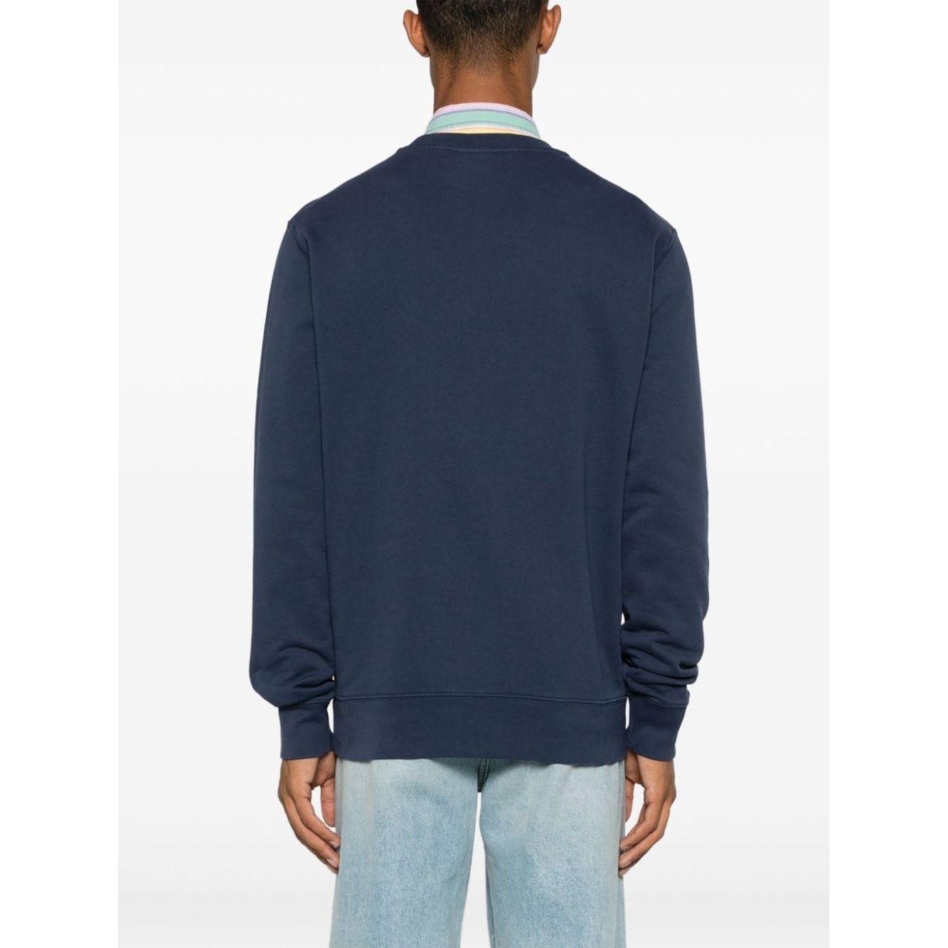 MAISON KITSUNE' Sweaters Blue Topwear Maison Kitsune