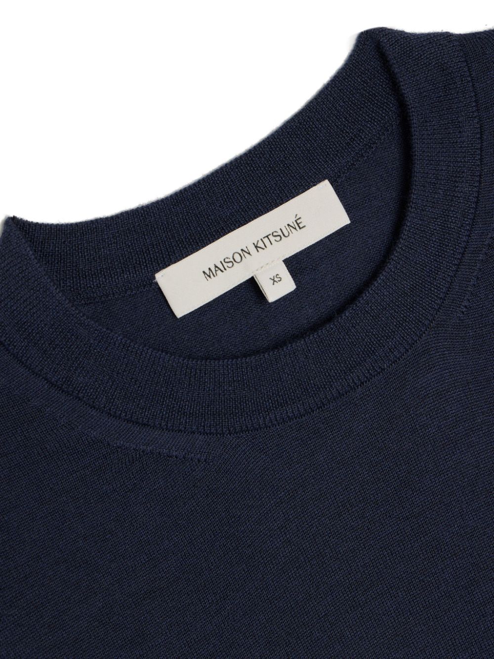 MAISON KITSUNE' Sweaters Blue Topwear Maison Kitsune'