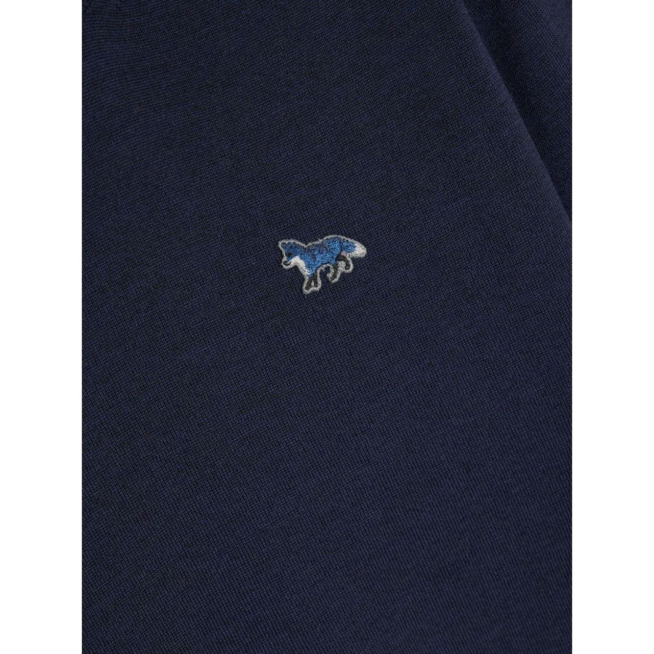 MAISON KITSUNE' Sweaters Blue Topwear Maison Kitsune'