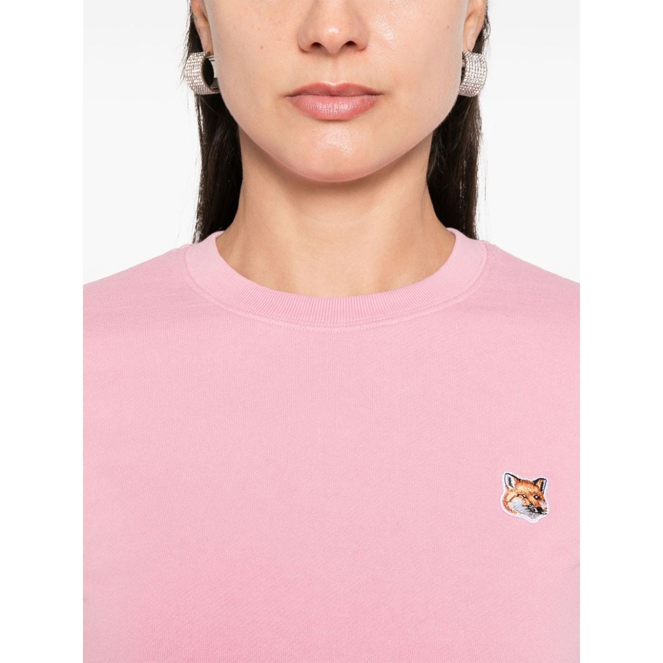 MAISON KITSUNE' Sweaters Pink Topwear Maison Kitsune'