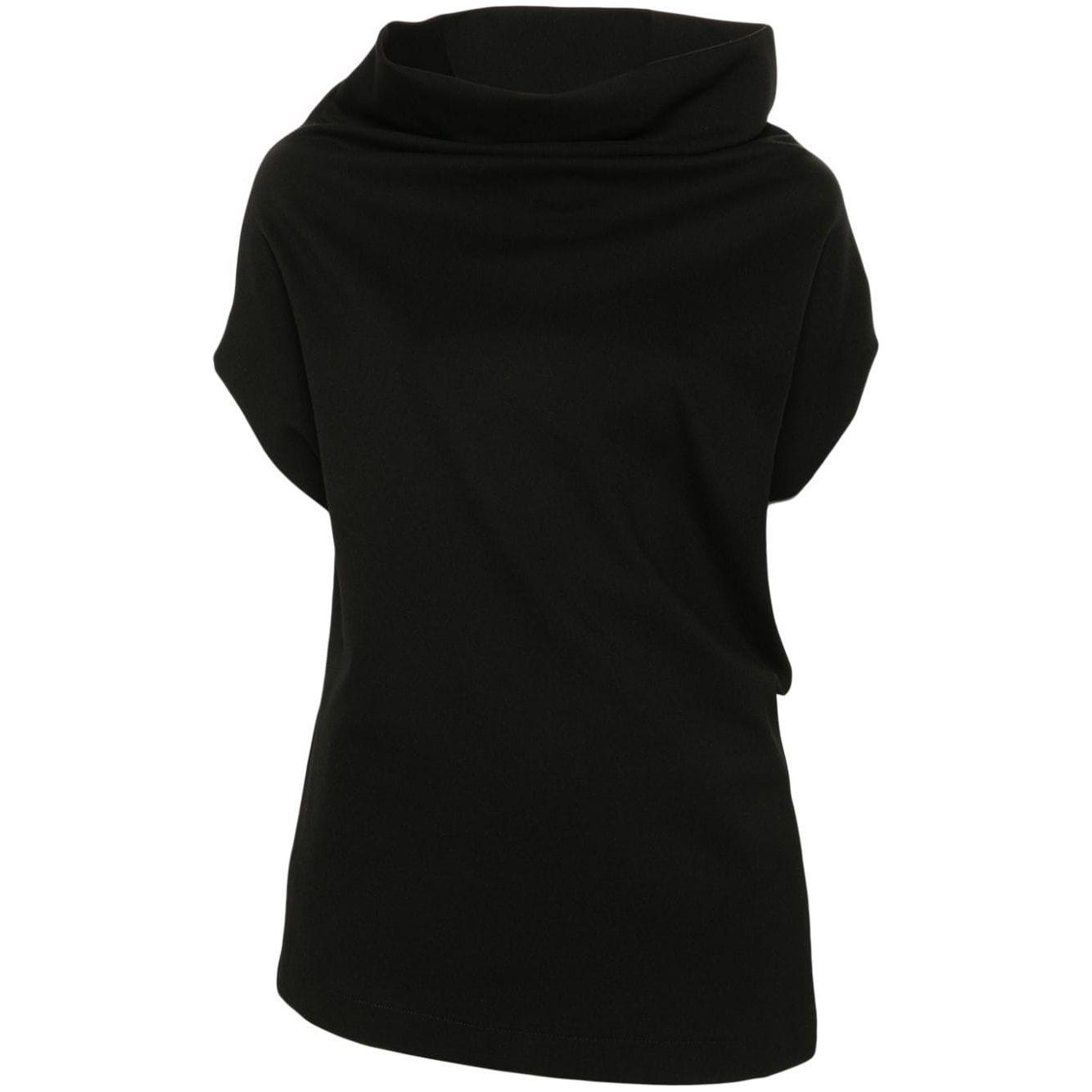 Fabiana Filippi Top Black Topwear Fabiana Filippi