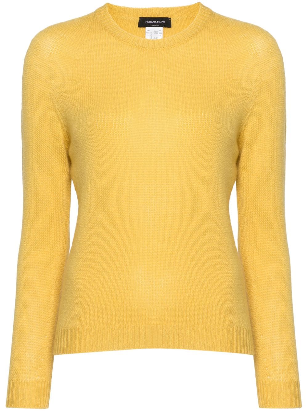 Fabiana Filippi Sweaters Yellow Topwear Fabiana Filippi