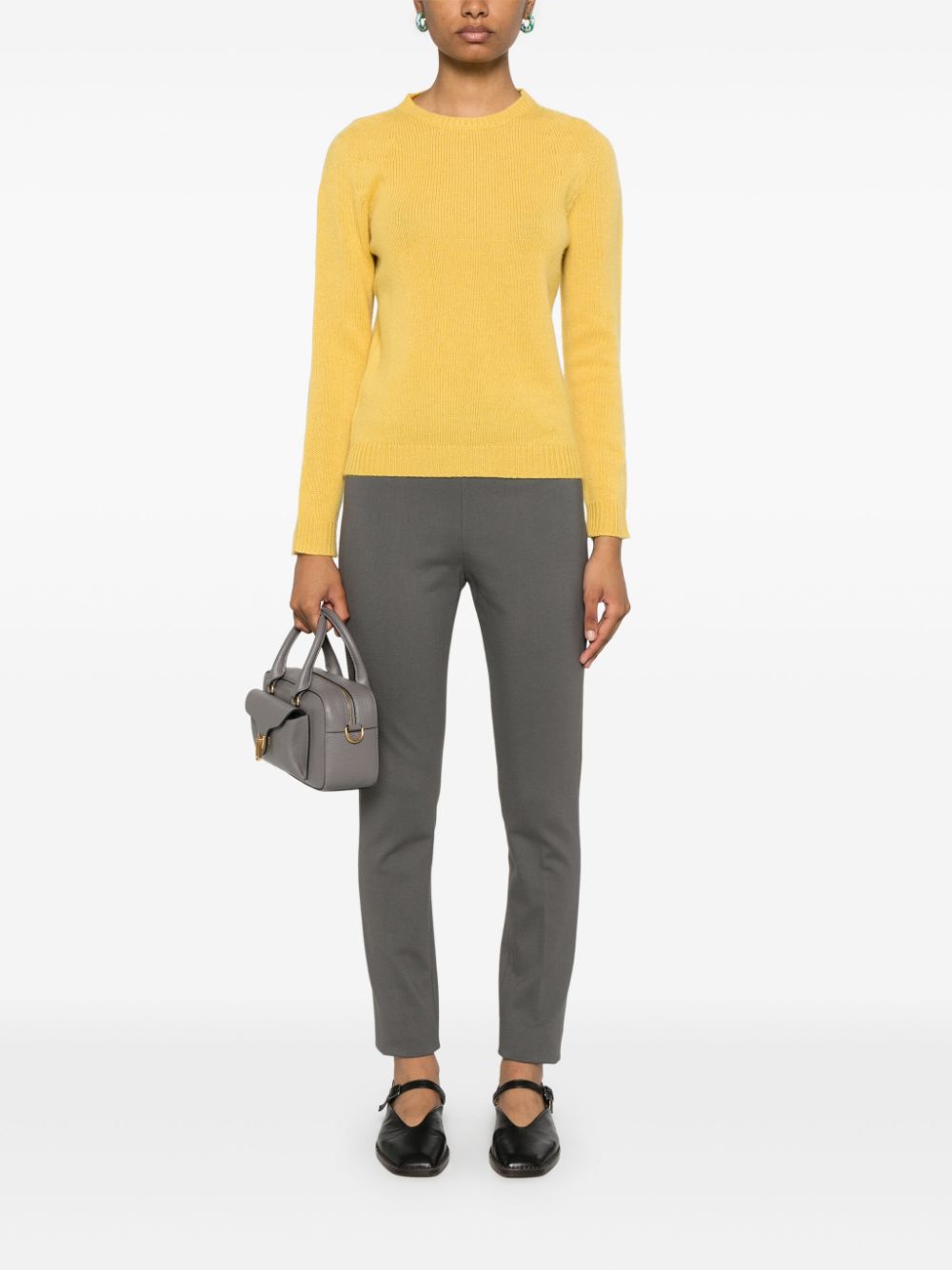 Fabiana Filippi Sweaters Yellow Topwear Fabiana Filippi