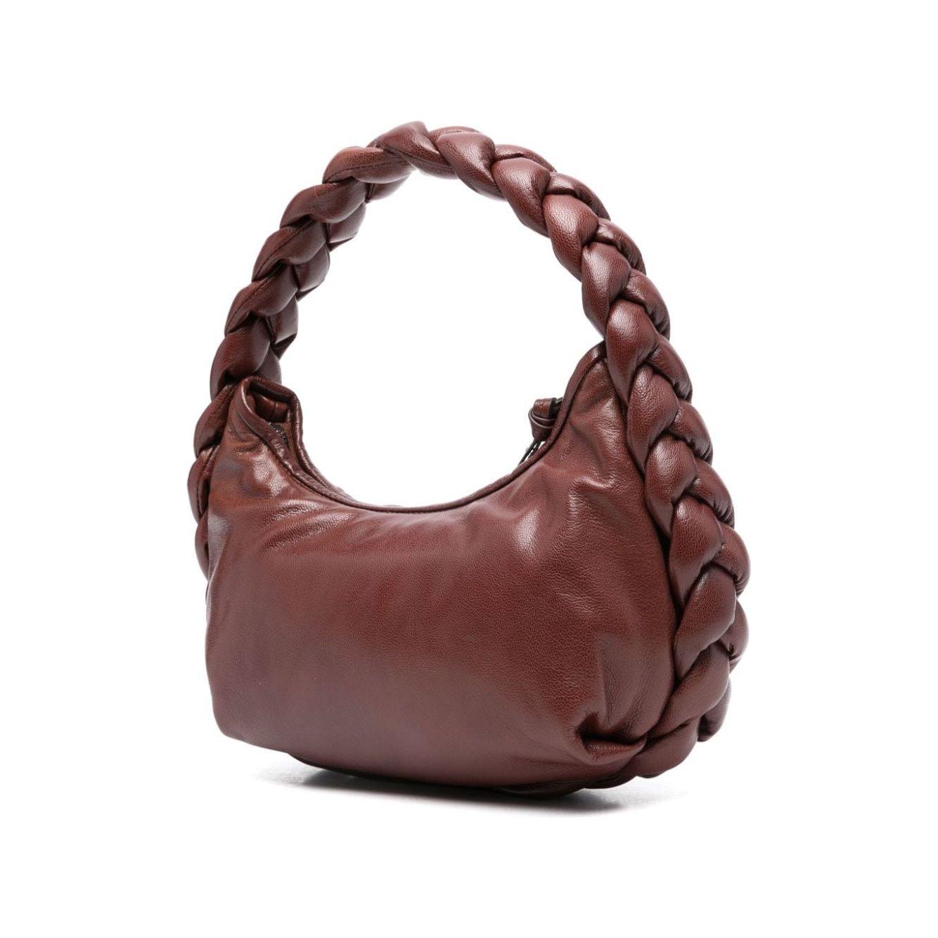 HEREU Auburn Brown calf leather Handbag Handbag Hereu