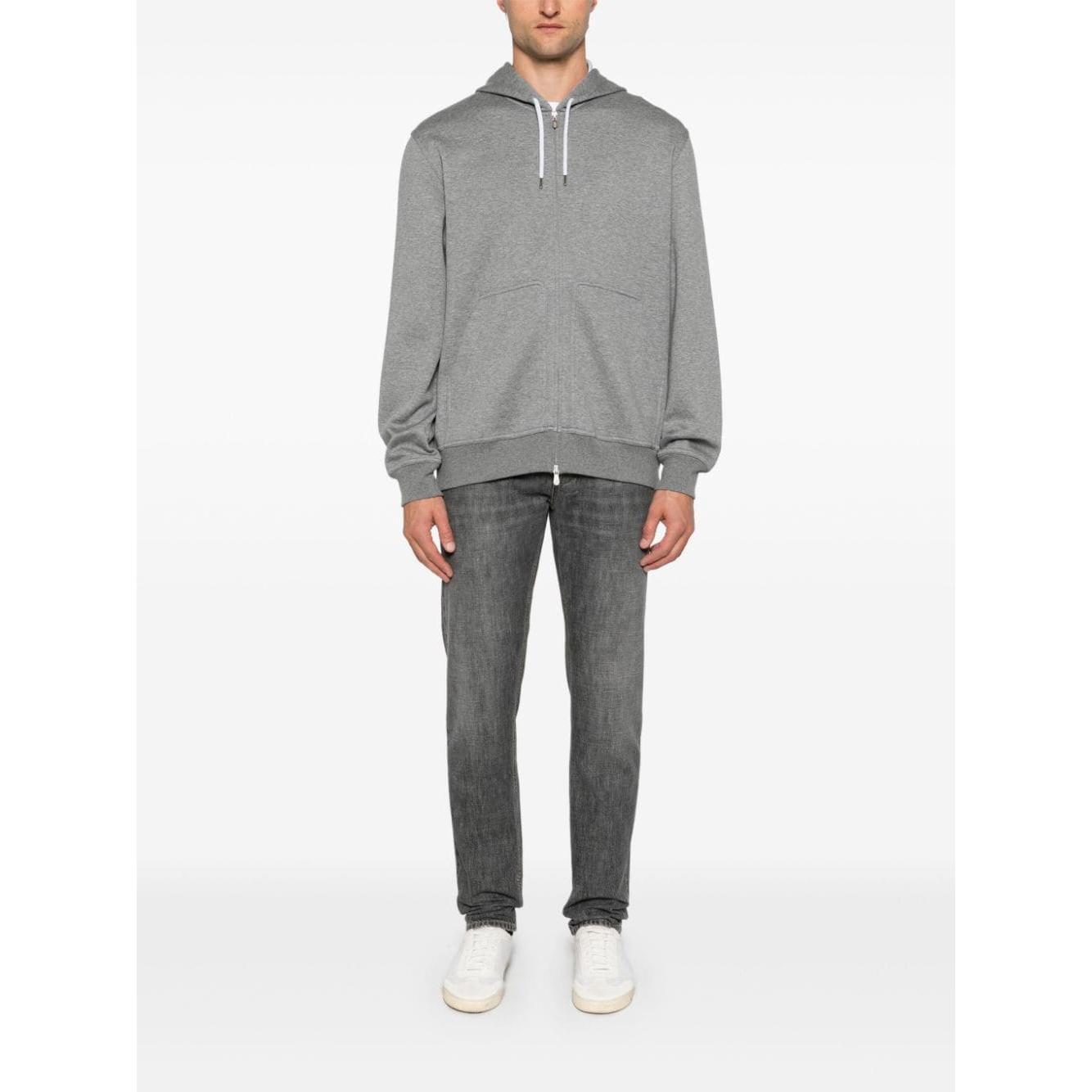 Brunello Cucinelli Sweaters Grey Topwear Brunello Cucinelli