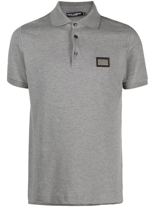 Dolce & Gabbana T-shirts and Polos Grey Topwear Dolce & Gabbana