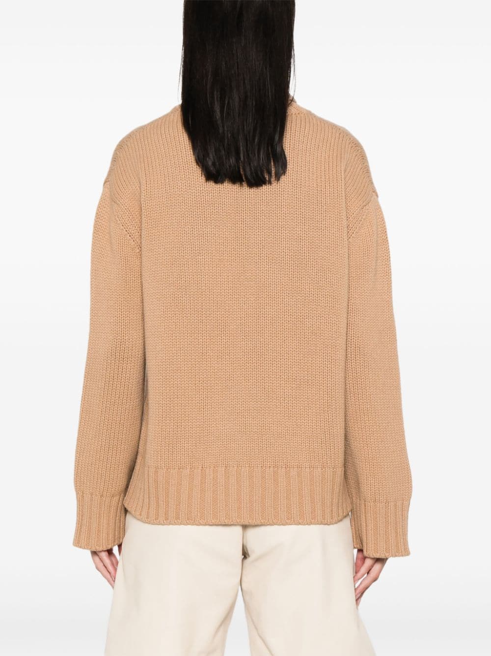 Fabiana Filippi Sweaters Camel Topwear Fabiana Filippi