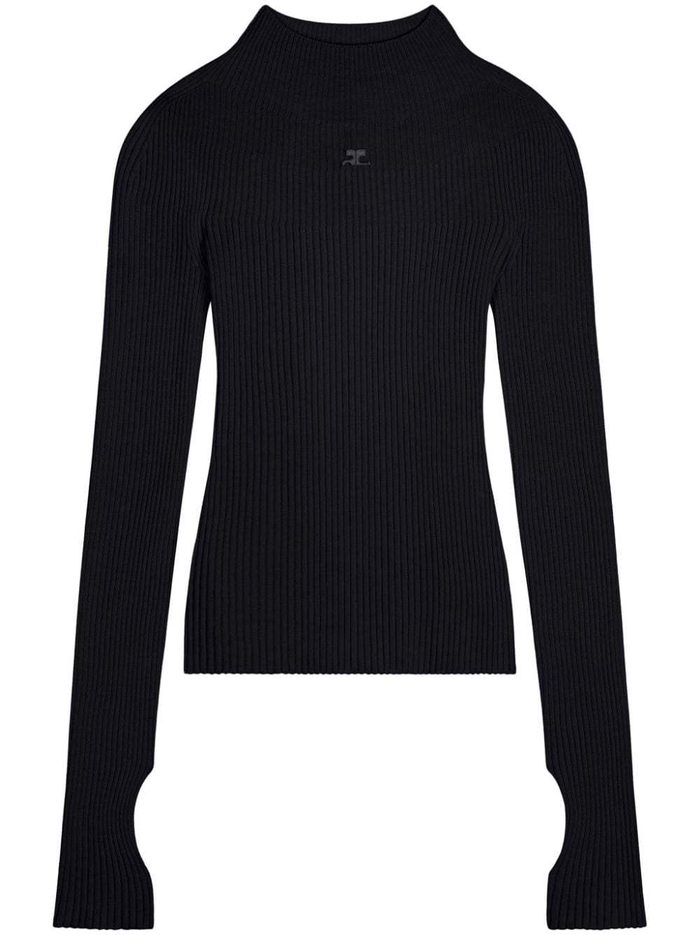 COURREGES PRE Sweaters Black Topwear Courreges Pre