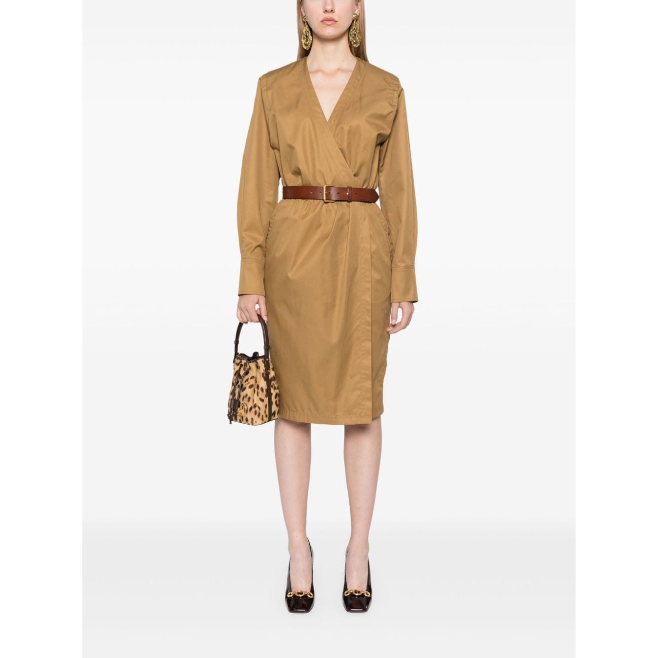 Saint Laurent  Dresses Camel Dresses Saint Laurent